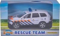 2-play Die-cast Pull Back Politie NL Licht en Geluid