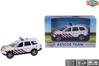 2-play Die-cast Pull Back Politie NL Licht en Geluid