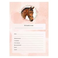 Ik hou van paarden vriendenboek