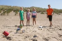 BS Voetbalblikken - Buitenspeelgoed - Voetbalspel - Vanaf 4 jaar - Metaal - 6 Blikken