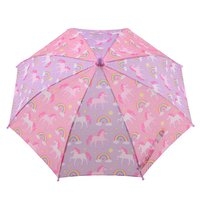 Paraplu eenhoorn en regen