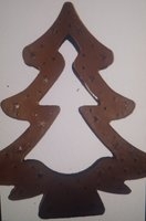 Mini kerstverlichting silhoutte voor binnen ster- kaars of boom