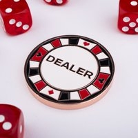 Pokerset in zwarte koffer, 500 chips met waarde (14 gram) - Engelhart Games